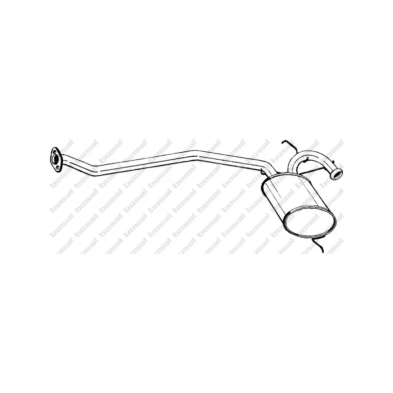 Silencieux central BOSAL 279-241
