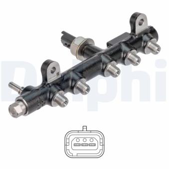 Tube de distributeur, carburant DELPHI 28285170-12B1