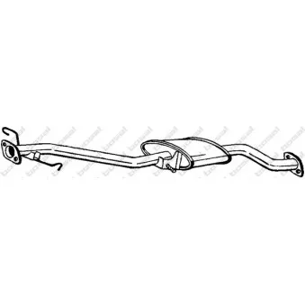 Silencieux central BOSAL 279-315