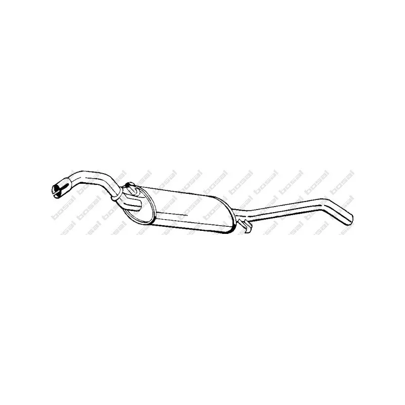 Silencieux arrière BOSAL 279-385