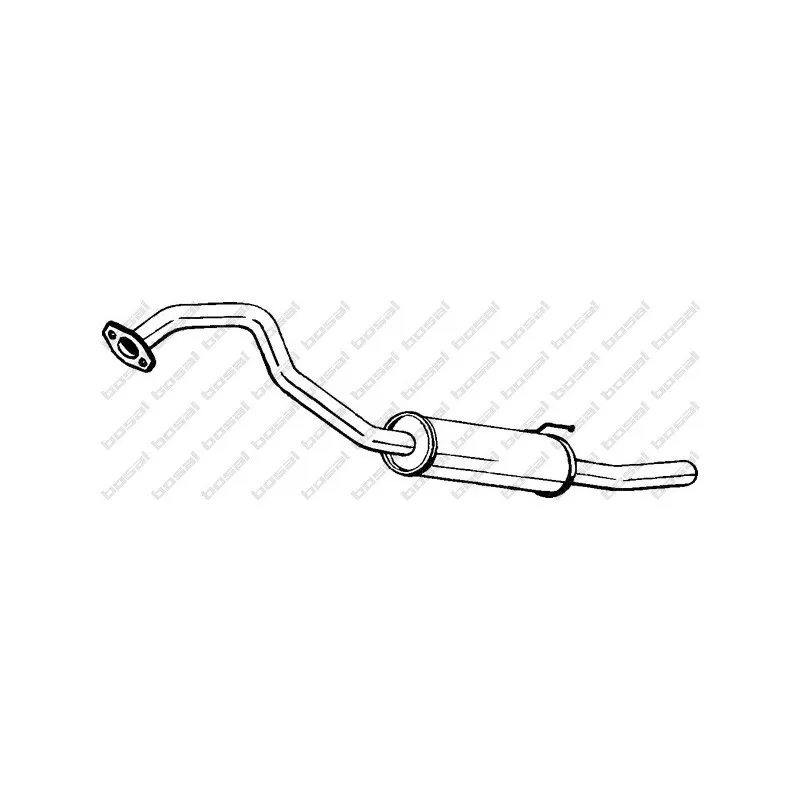 Silencieux arrière BOSAL 279-409