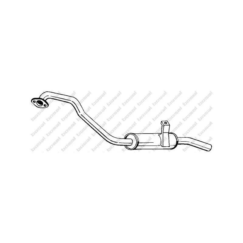 Silencieux arrière BOSAL 279-417