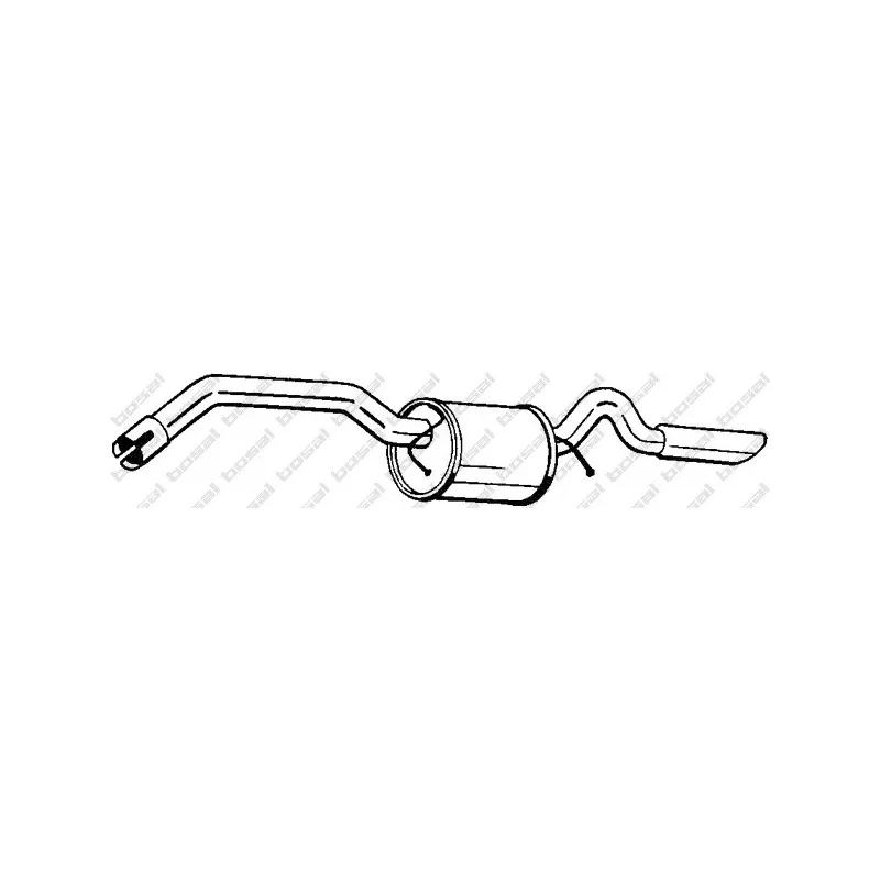 Silencieux arrière BOSAL 279-429