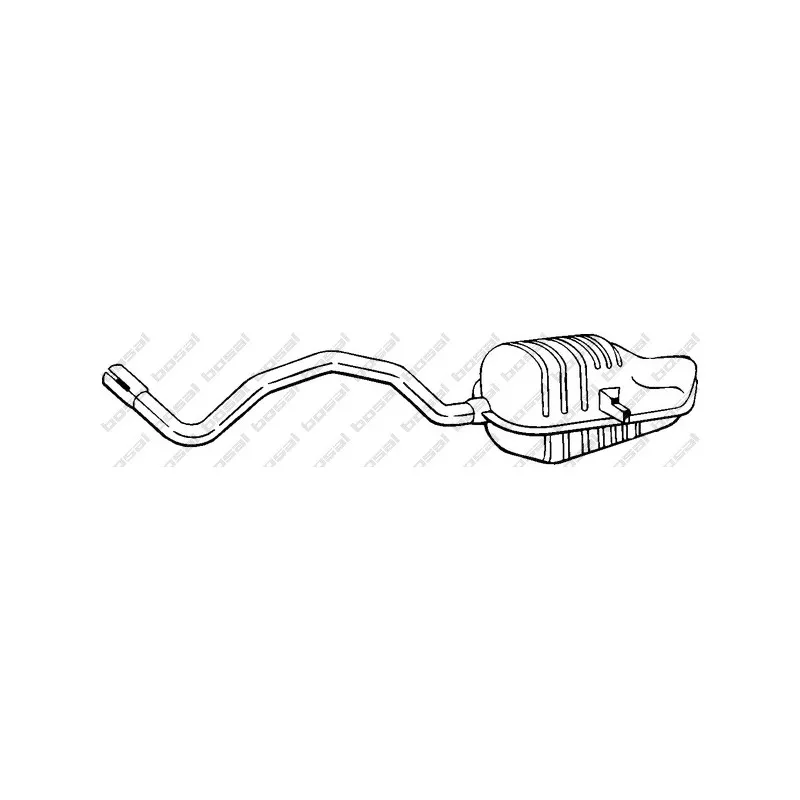 Silencieux arrière BOSAL 279-431