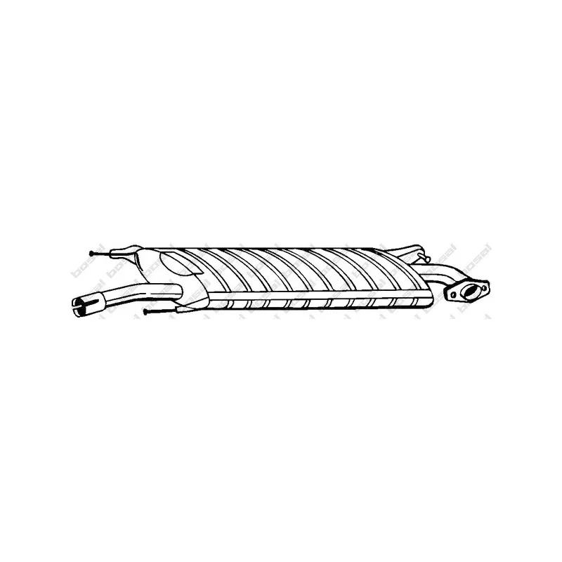 Silencieux central BOSAL 279-437
