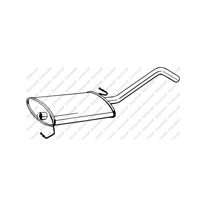 Silencieux central BOSAL 279-441