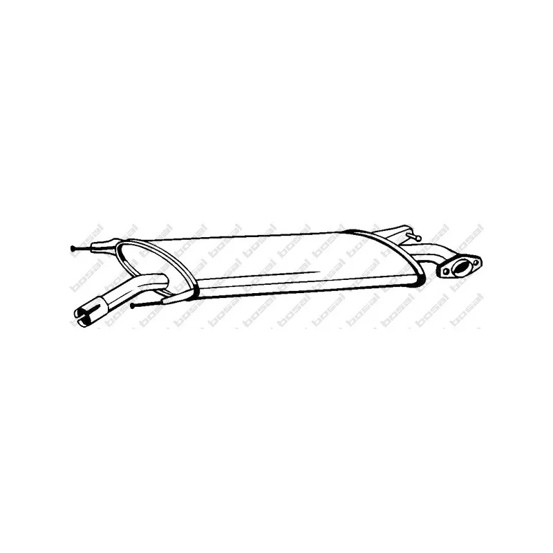 Silencieux central BOSAL 279-445
