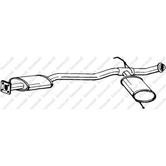 Silencieux central BOSAL 279-469