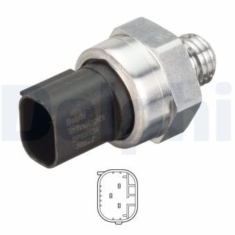 Capteur, pression des gaz échappement DELPHI DPS00034-12B1