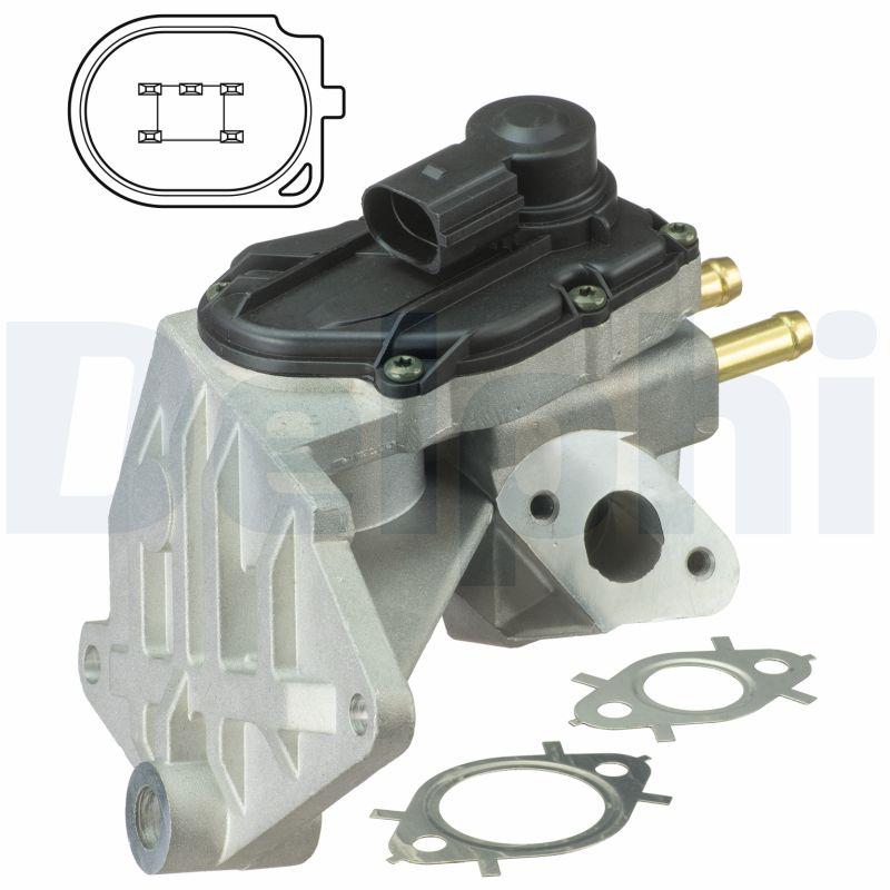 Vanne EGR DELPHI EG10424-12B1 - Visuel 1
