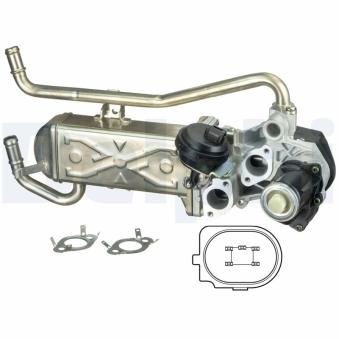 Vanne EGR DELPHI EG10432-12B1