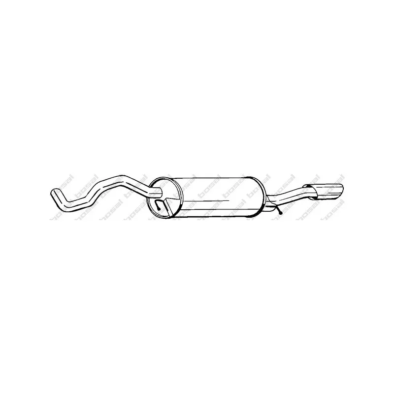 Silencieux arrière BOSAL 279-563