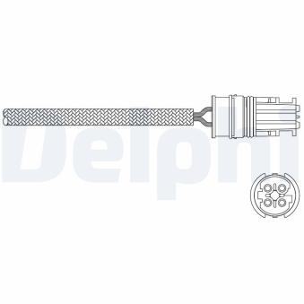 Sonde lambda DELPHI ES11051-12B1