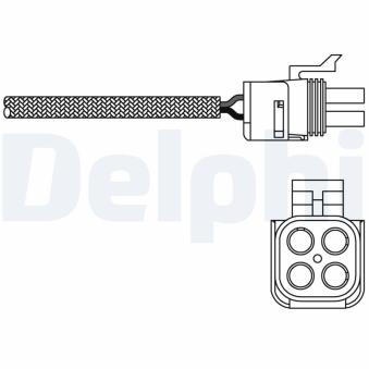 Sonde lambda DELPHI ES20273-12B1