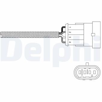 Sonde lambda DELPHI ES20302-12B1