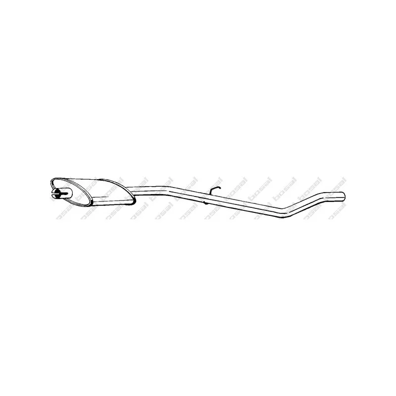 Silencieux central BOSAL 279-761