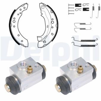 Kit de freins arrière (prémontés) DELPHI KP1078