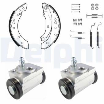 Kit de freins arrière (prémontés) DELPHI KP1110