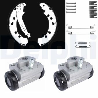 Kit de freins arrière (prémontés) DELPHI KP1126