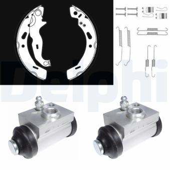 Kit de freins arrière (prémontés) DELPHI