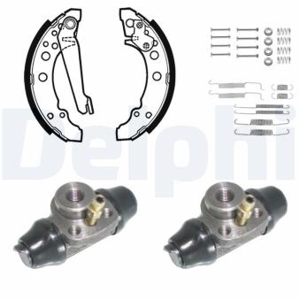 Kit de freins arrière (prémontés) DELPHI KP717