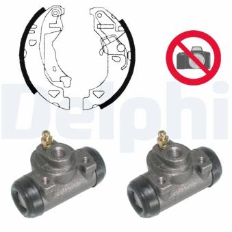 Kit de freins arrière (prémontés) DELPHI