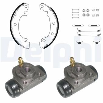 Kit de freins arrière (prémontés) DELPHI KP981