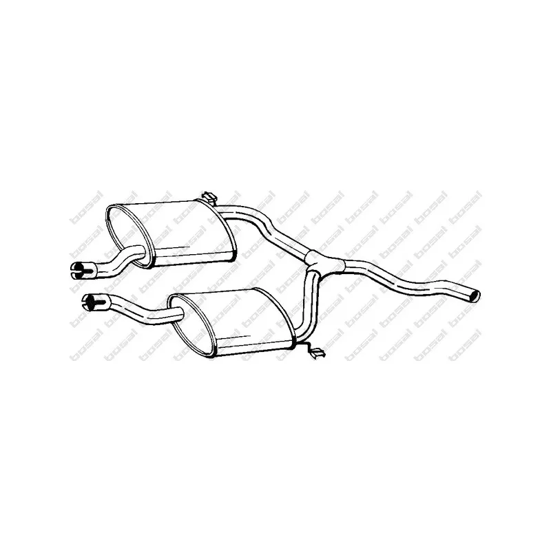 Silencieux central BOSAL 279-913