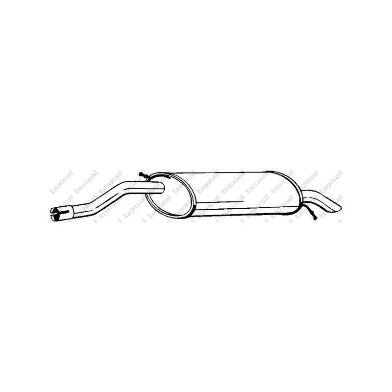 Silencieux arrière BOSAL 279-949
