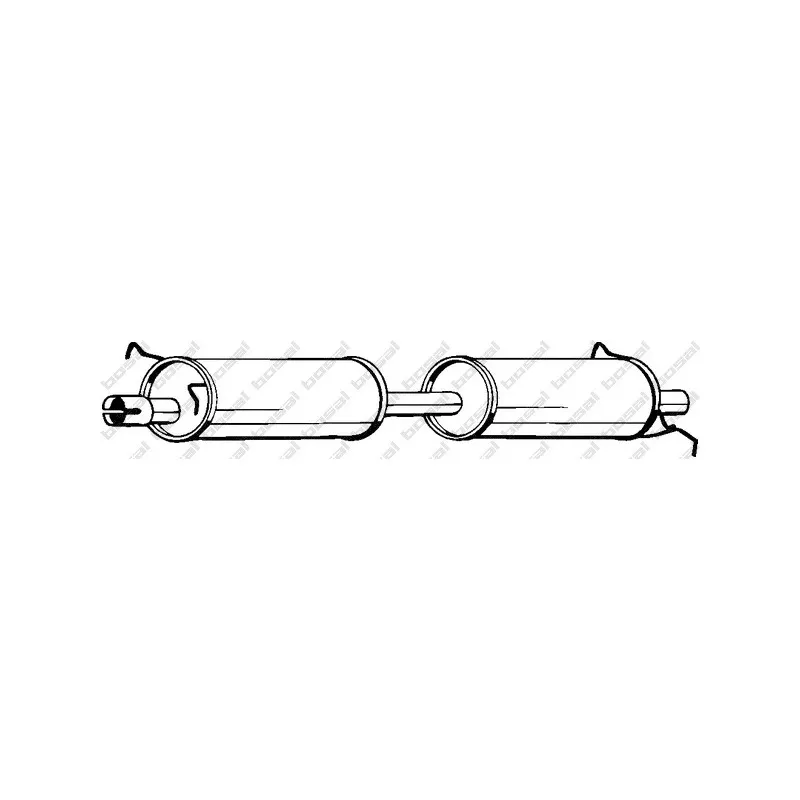Silencieux central BOSAL 280-049
