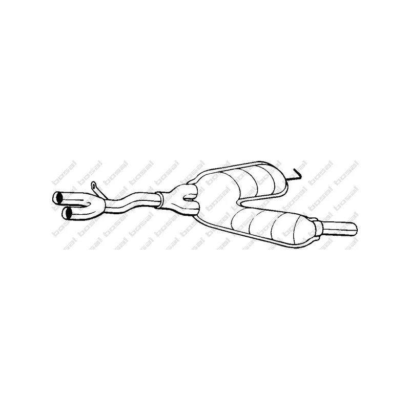 Silencieux central BOSAL 280-077