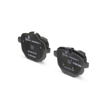 Jeu de 4 plaquettes de frein arrière DELPHI