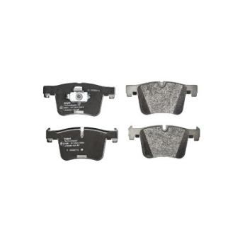 Jeu de 4 plaquettes de frein avant DELPHI