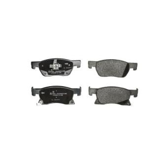 Jeu de 4 plaquettes de frein avant DELPHI