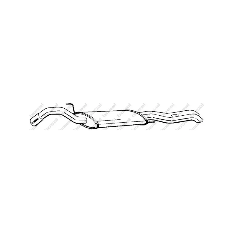 Silencieux arrière BOSAL 280-781