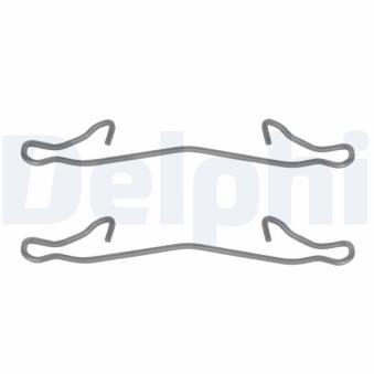 Kit d'accessoires, plaquette de frein à disque DELPHI