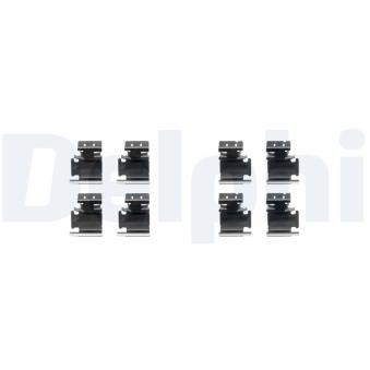 Kit d'accessoires, plaquette de frein à disque DELPHI