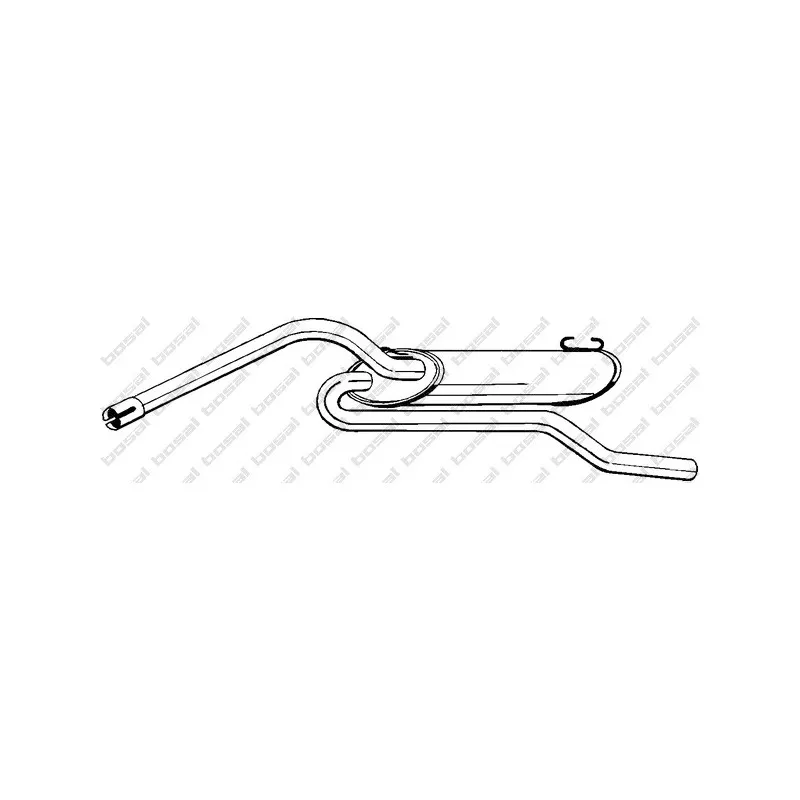 Silencieux arrière BOSAL 280-995