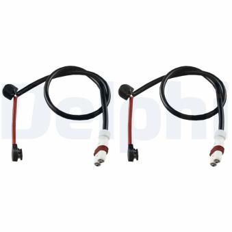 Contact d'avertissement, usure des plaquettes de frein DELPHI LZ0268