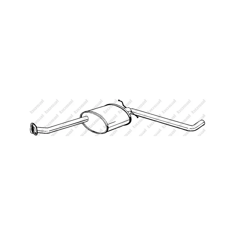 Silencieux central BOSAL 281-061