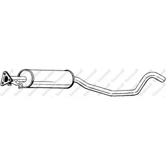 Silencieux central BOSAL 281-159