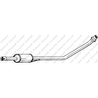 Silencieux central BOSAL 281-235