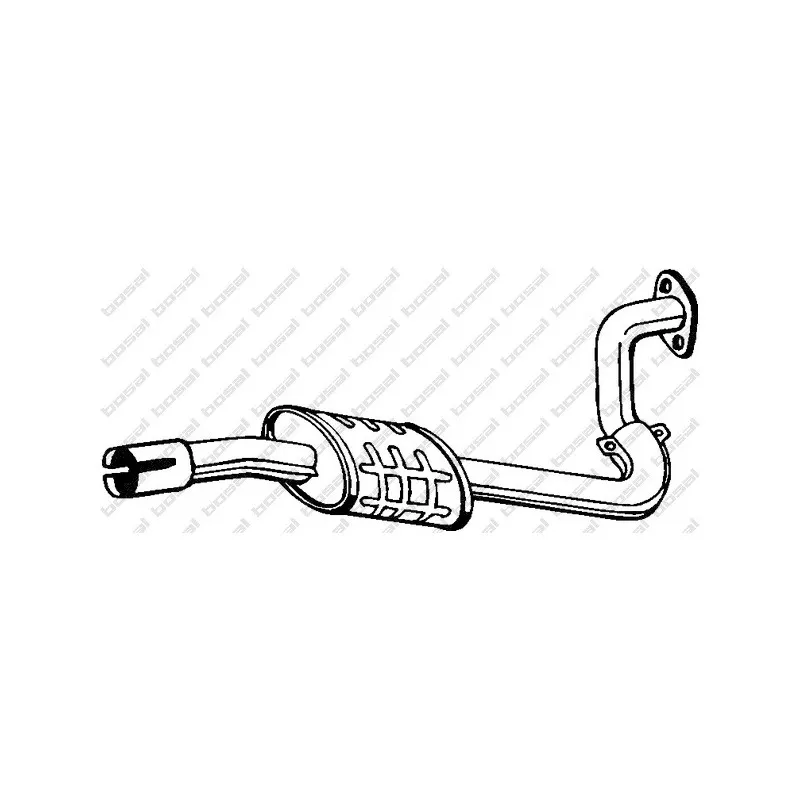 Silencieux central BOSAL 281-277