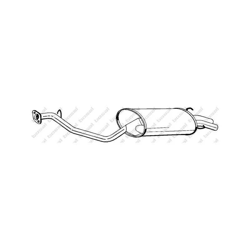 Silencieux arrière BOSAL 281-297