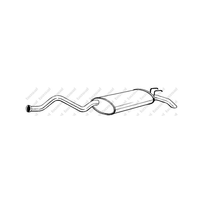 Silencieux arrière BOSAL 281-335