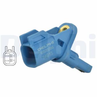 Capteur, vitesse de roue DELPHI