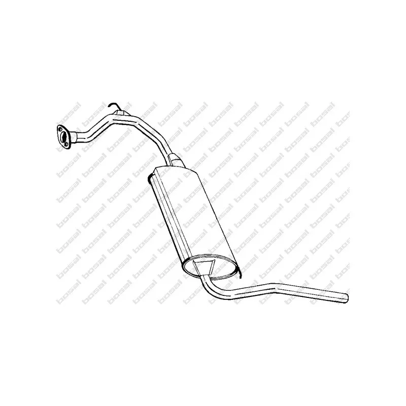 Silencieux arrière BOSAL 281-355