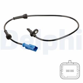 Capteur, vitesse de roue DELPHI SS20748