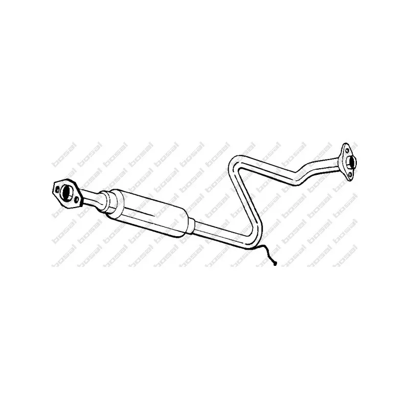 Silencieux central BOSAL 281-387