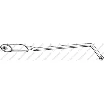 Silencieux central BOSAL 281-417